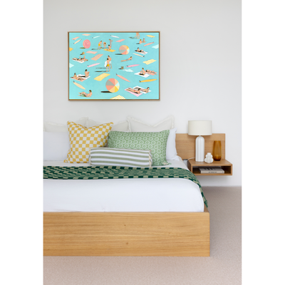 Heatwave in Teal- Limited Edition Print