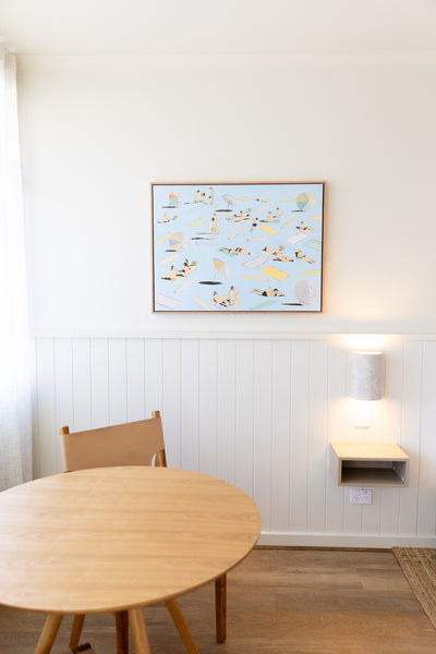 Heatwave in Sky Blue — Limited Edition Print