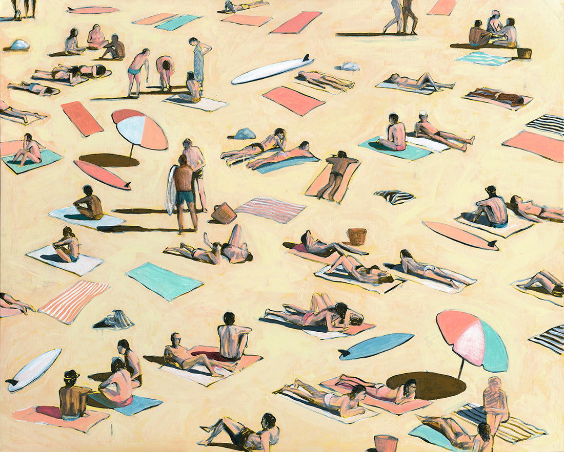 Main Beach, Late Afternoon — Limited Edition Print