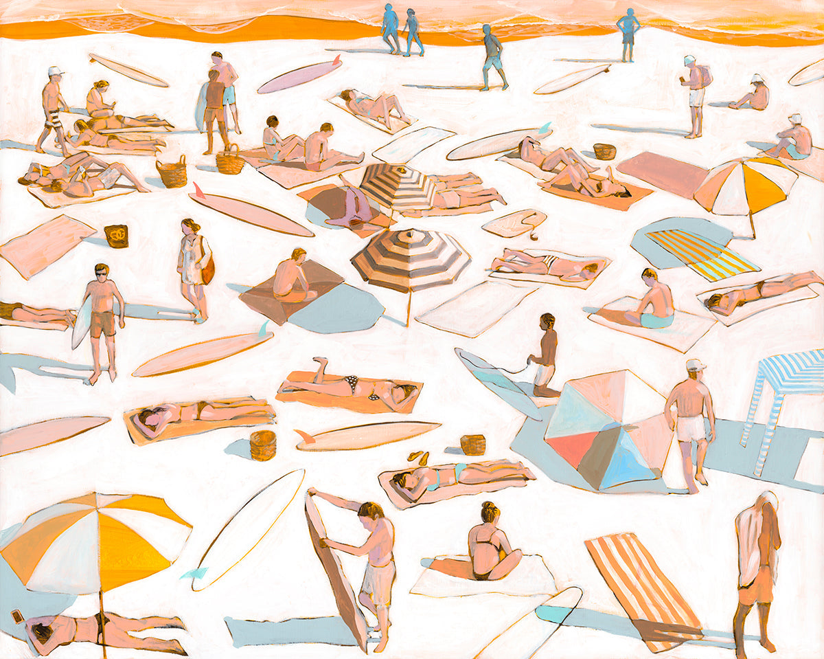 Low Tide, Main Beach by Mitchell English