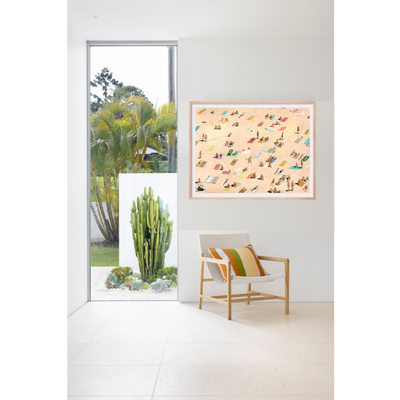 Golden Summer' by Mitchell English is a golden, rich, delightful artwork that transports you to the beach.